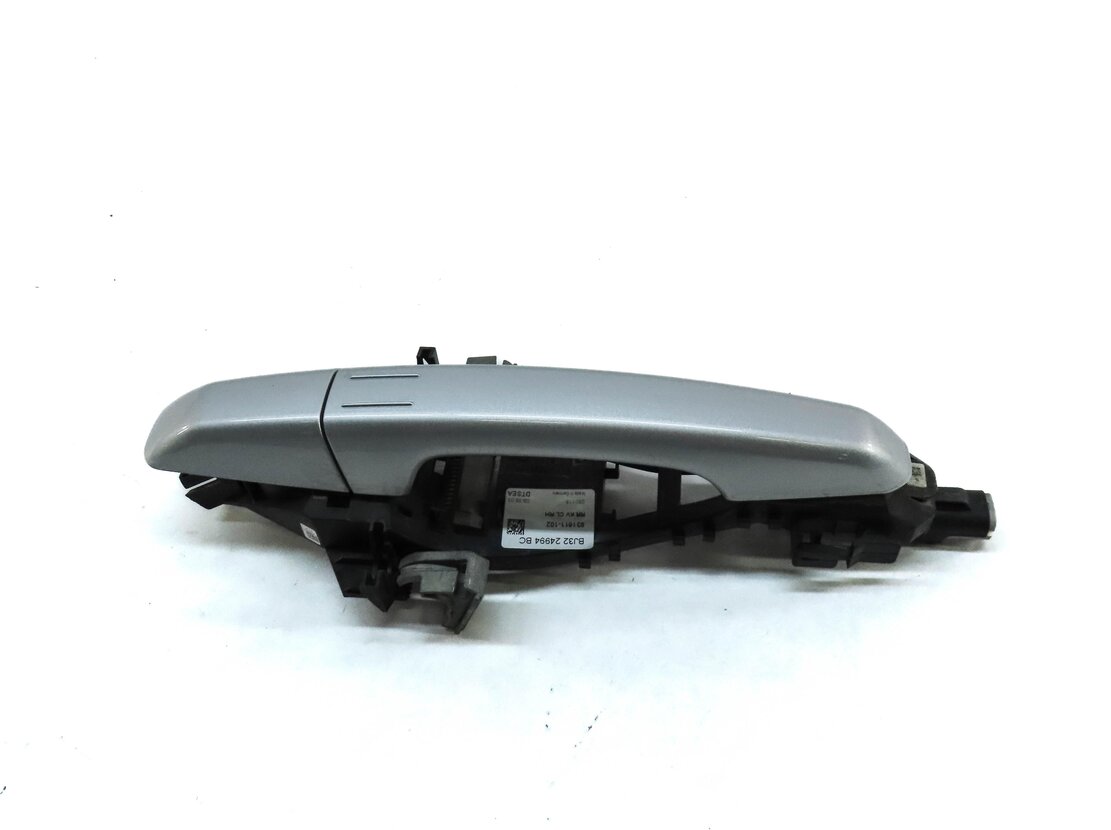 Thumbnail 4: 12-17 RANGE ROVER SPORT EVOQUE (L405 L494) RIGHT REAR PASSIVE DOOR HANDLE SILVER