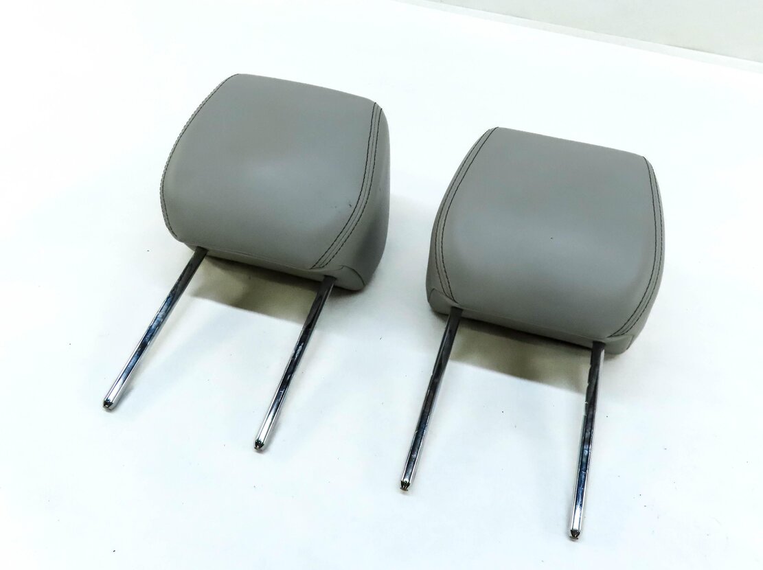 12-19 LAND RANGE ROVER EVOQUE (L538) FRONT LEFT & RIGHT SEAT HEADREST SET (GRAY)
