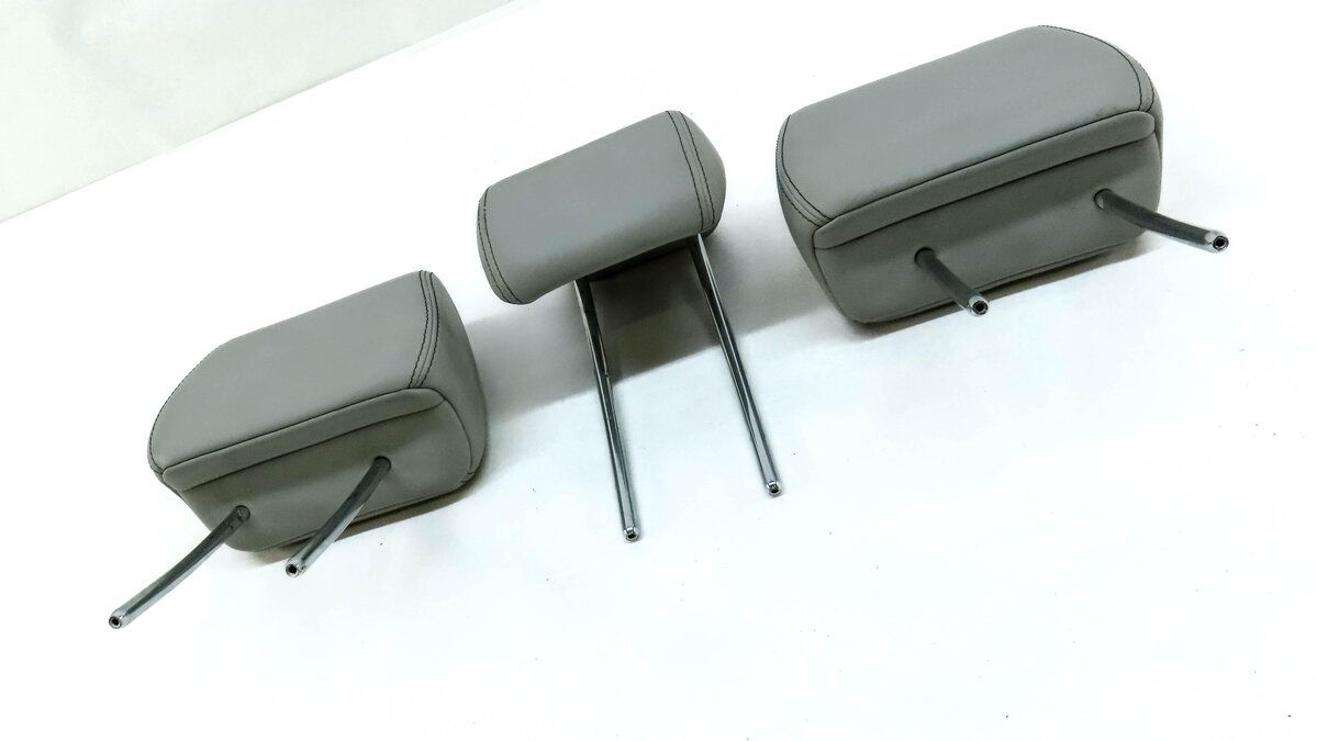 Thumbnail 3: 12-19 LAND RANGE ROVER EVOQUE (L538) REAR LEFT RIGHT CENTER SEAT HEADREST (GRAY)