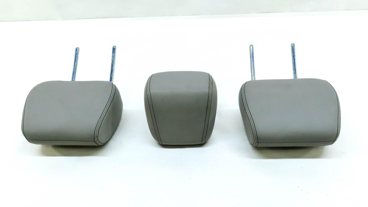 Thumbnail 4: 12-19 LAND RANGE ROVER EVOQUE (L538) REAR LEFT RIGHT CENTER SEAT HEADREST (GRAY)