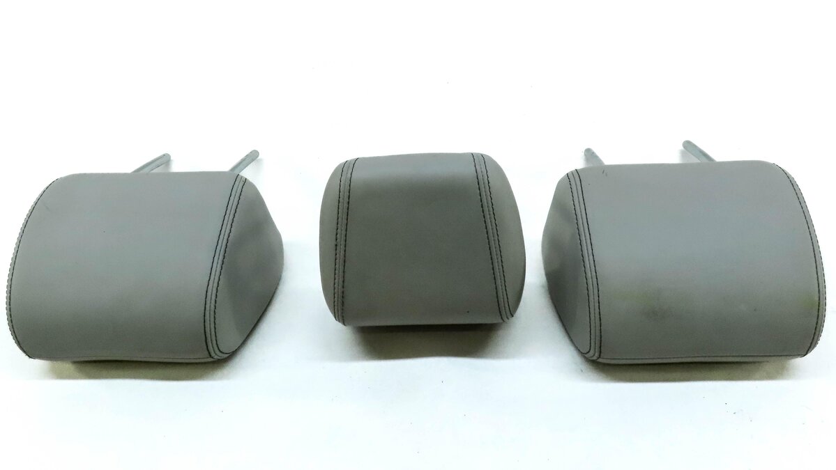 Thumbnail 5: 12-19 LAND RANGE ROVER EVOQUE (L538) REAR LEFT RIGHT CENTER SEAT HEADREST (GRAY)