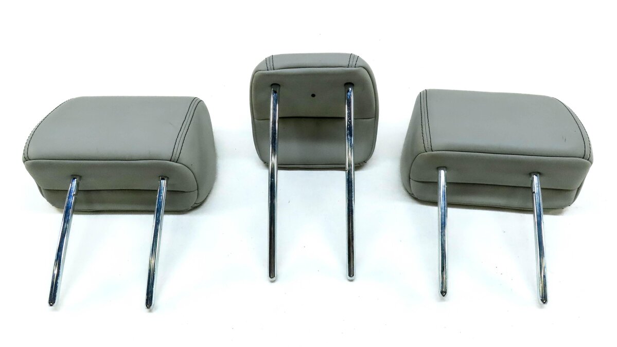 Thumbnail 6: 12-19 LAND RANGE ROVER EVOQUE (L538) REAR LEFT RIGHT CENTER SEAT HEADREST (GRAY)