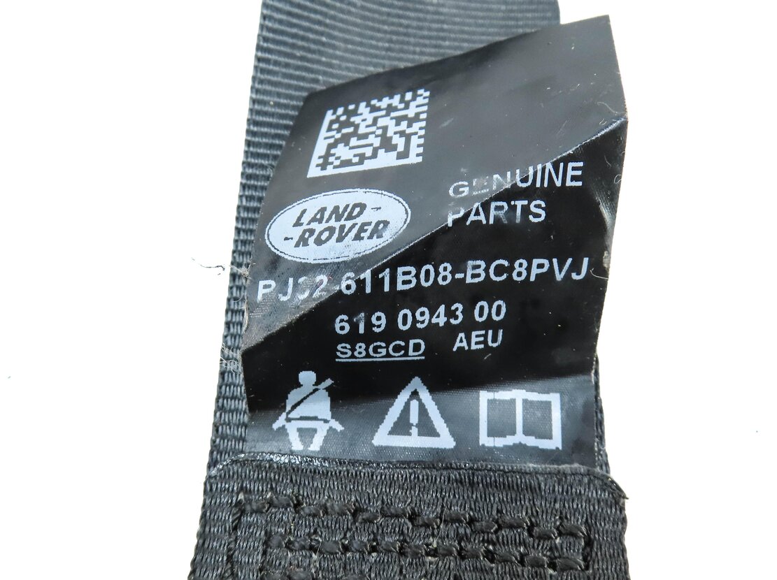 Thumbnail 6: 12-18 RANGE ROVER EVOQUE (L538) RIGHT FRONT PASSENGER SEATBELT RETRACTOR (BLACK)