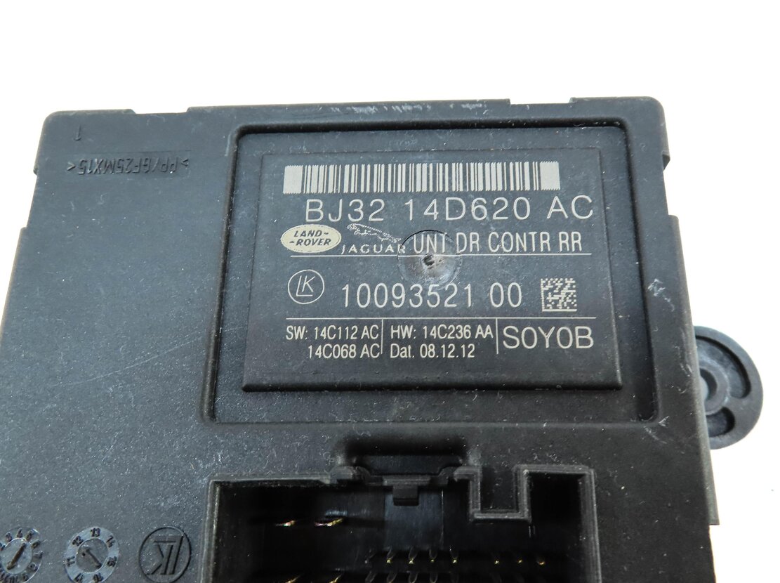 Thumbnail 4: 2013 LAND RANGE ROVER EVOQUE (L538) REAR LEFT DOOR CONTROL MODULE BJ3214D620AC