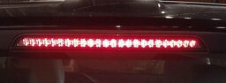 Thumbnail 2: 2012-2015 RANGE ROVER EVOQUE (L538) REAR SPOILER WING w/ 3rd BRAKE LIGHT (BLACK)