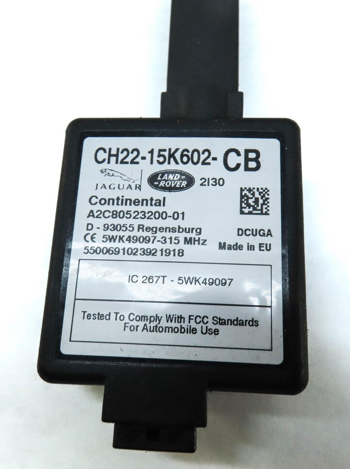Thumbnail 16: 12-13 RANGE ROVER EVOQUE (L538) 2.0L TURBO ENGINE ECM IMMOBILIZER MODULE KEY SET