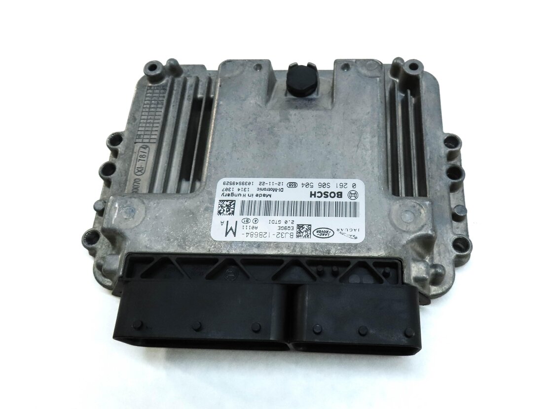 Thumbnail 4: 12-13 RANGE ROVER EVOQUE (L538) 2.0L TURBO ENGINE ECM IMMOBILIZER MODULE KEY SET