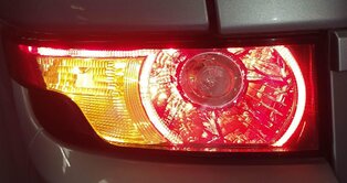 Thumbnail 2: 2012-2015 RANGE ROVER EVOQUE (L538) LEFT DRIVER TAILLIGHT BRAKE LIGHT LAMP