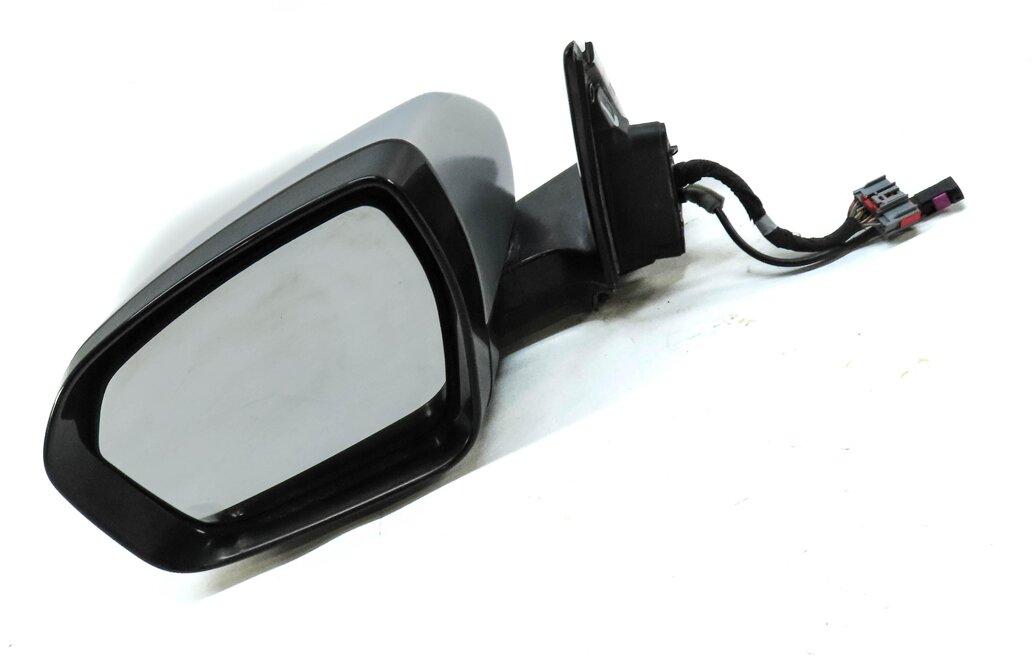 Thumbnail 5: 12-13 RANGE ROVER EVOQUE LEFT DOOR MIRROR P-FOLD HEATED MEMORY CAMERA (SILVER)