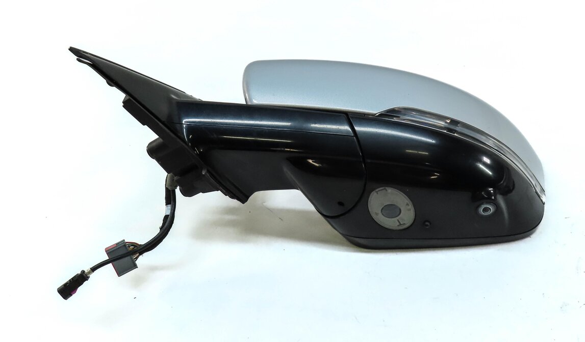 Thumbnail 8: 12-13 RANGE ROVER EVOQUE LEFT DOOR MIRROR P-FOLD HEATED MEMORY CAMERA (SILVER)