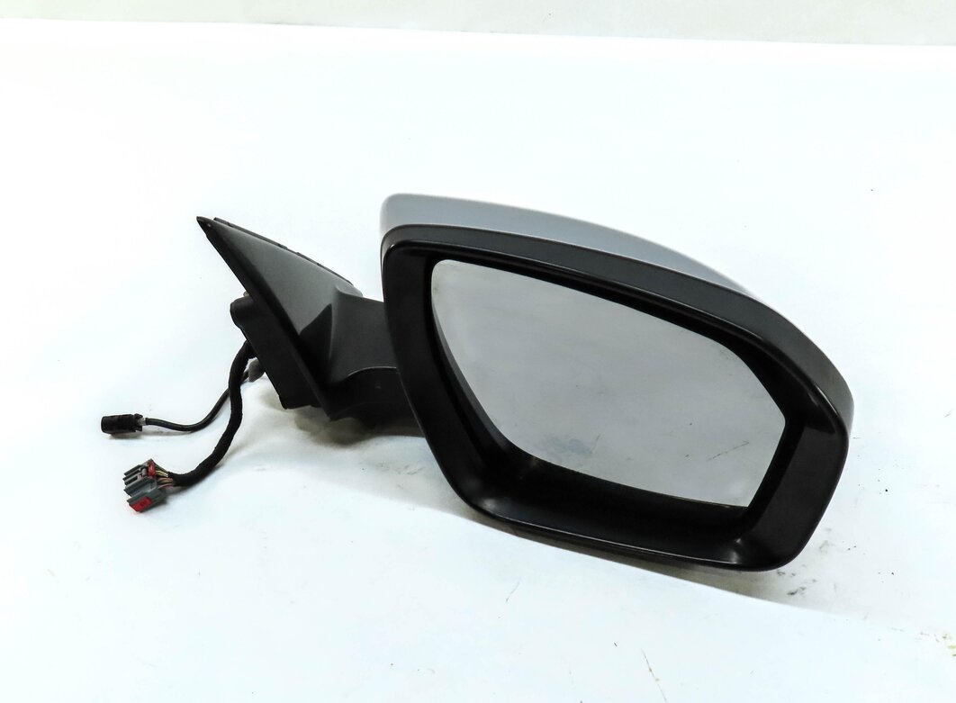12-13 RANGE ROVER EVOQUE RIGHT DOOR MIRROR P-FOLD HEATED MEMORY CAMERA (SILVER)