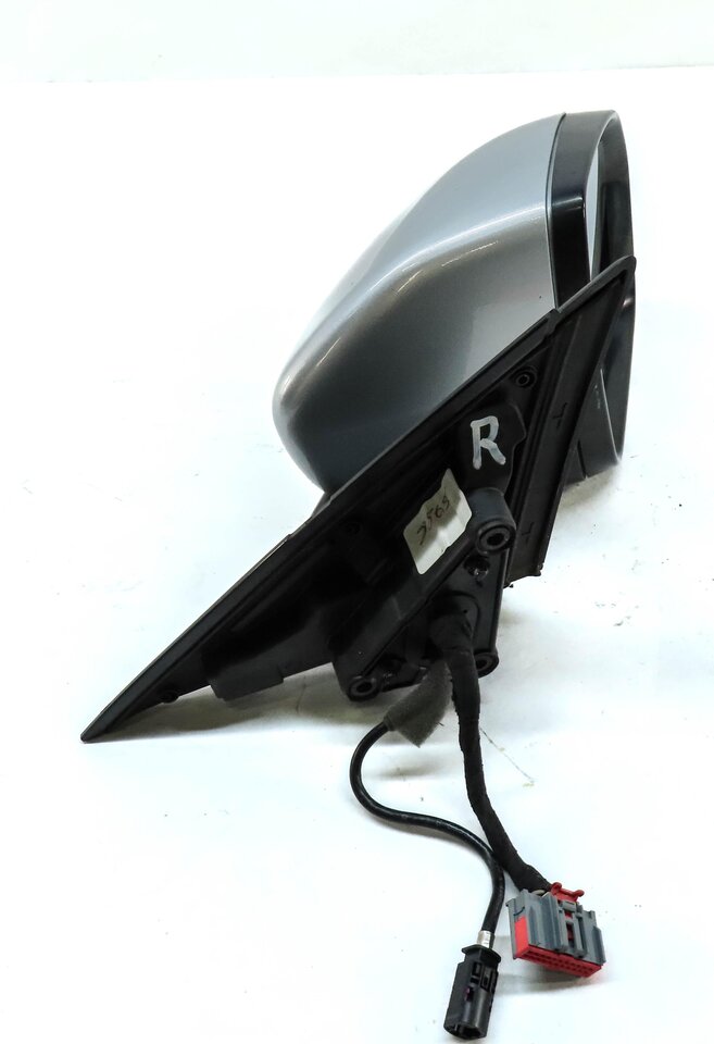 Thumbnail 6: 12-13 RANGE ROVER EVOQUE RIGHT DOOR MIRROR P-FOLD HEATED MEMORY CAMERA (SILVER)