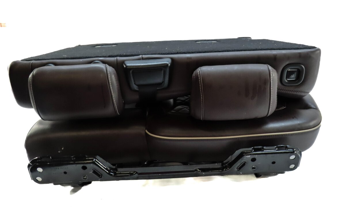 Thumbnail 6: 2014 MERCEDES GL550 X166 REAR RIGHT 2ND ROW FOLDING SEAT ASSEMBLY DESIGNO BROWN