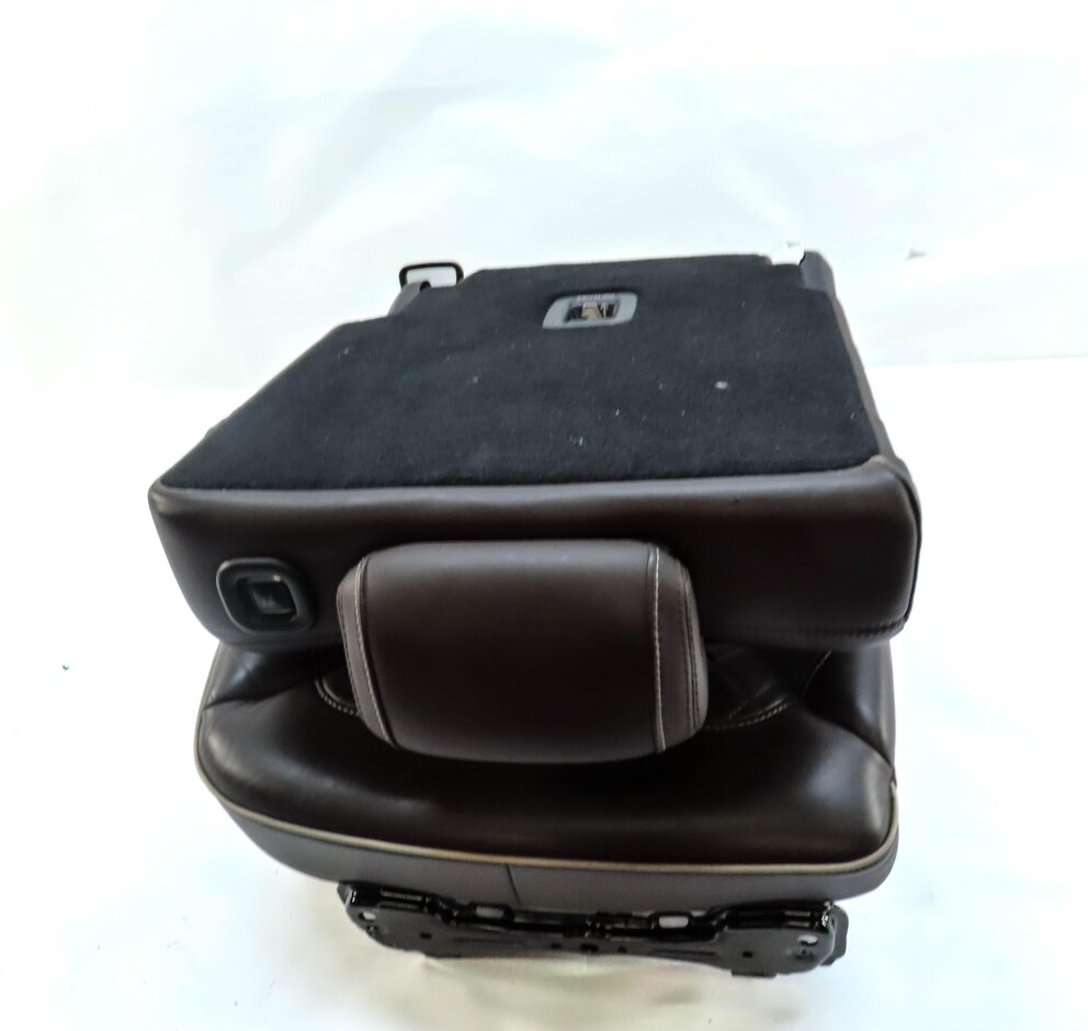 Thumbnail 2: 2014 MERCEDES GL550 (X166) REAR LEFT 2ND ROW FOLDING SEAT ASSEMBLY DESIGNO BROWN