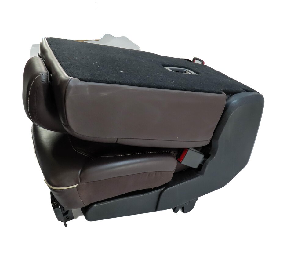 Thumbnail 3: 2014 MERCEDES GL550 (X166) REAR LEFT 2ND ROW FOLDING SEAT ASSEMBLY DESIGNO BROWN