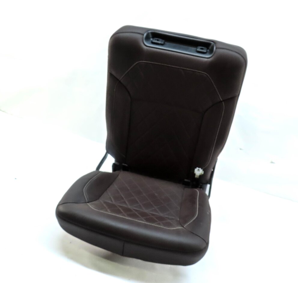 2014 MERCEDES GL550 (X166) REAR LEFT 3RD ROW FOLDING SEAT ASSEMBLY DESIGNO BROWN
