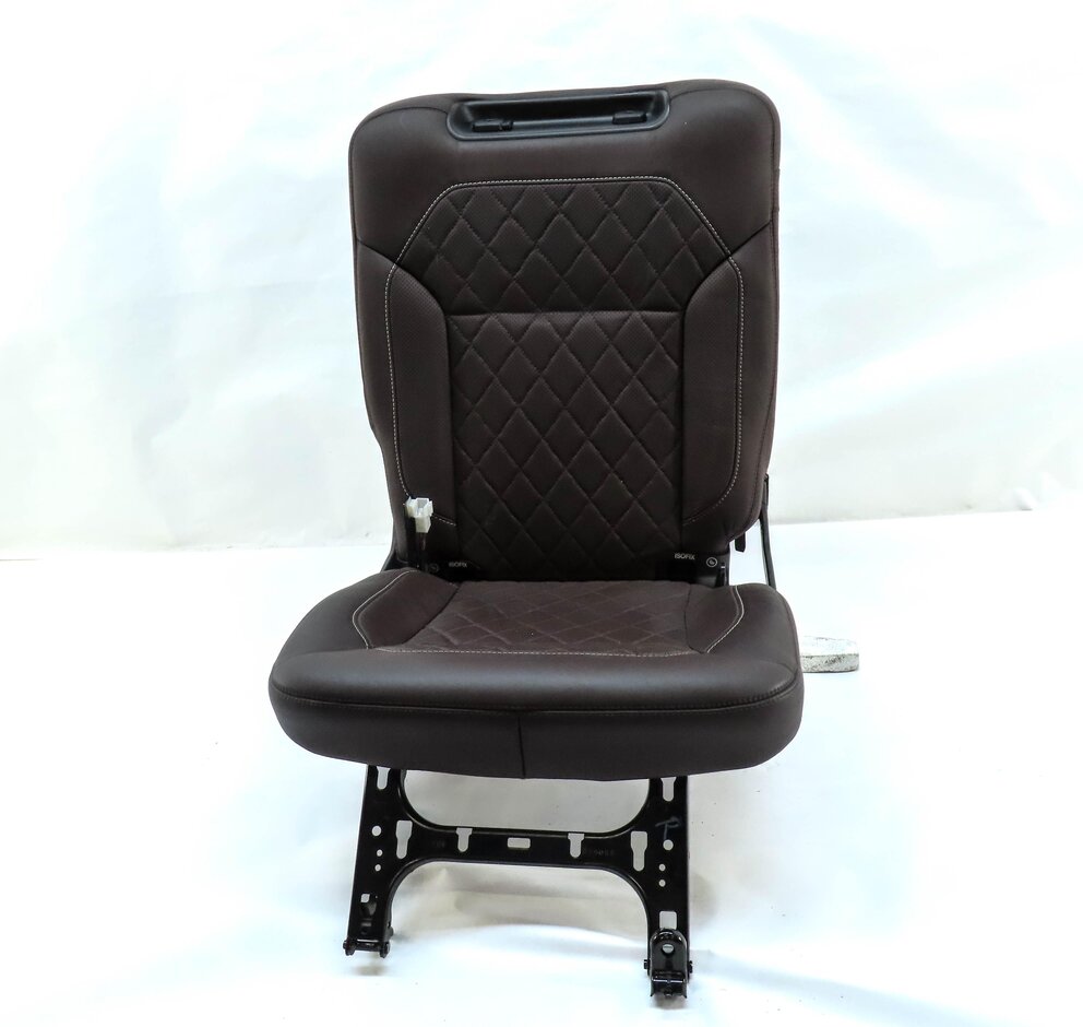 Thumbnail 2: 2014 MERCEDES GL550 X166 REAR RIGHT 3RD ROW FOLDING SEAT ASSEMBLY DESIGNO BROWN