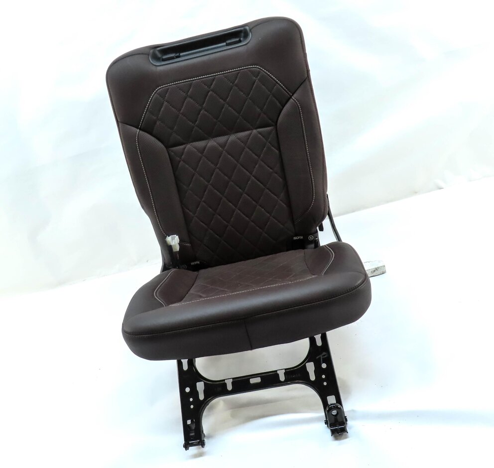 Thumbnail 3: 2014 MERCEDES GL550 X166 REAR RIGHT 3RD ROW FOLDING SEAT ASSEMBLY DESIGNO BROWN