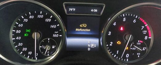 Thumbnail 2: 2014 MERCEDES GL450 GL550 ML350 ML550 (W166 X166) SPEEDOMETER w/ ADAPTIVE CRUISE