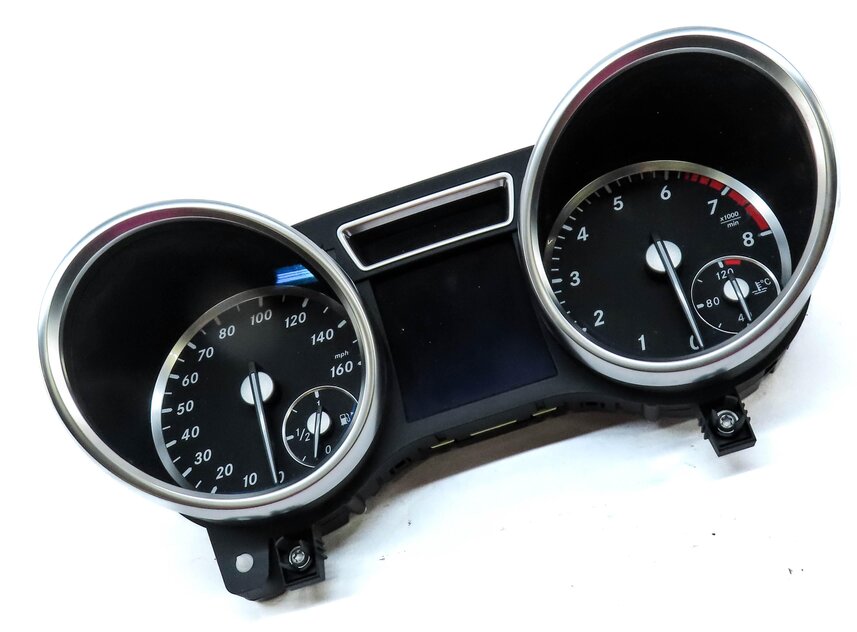 Thumbnail 4: 2014 MERCEDES GL450 GL550 ML350 ML550 (W166 X166) SPEEDOMETER w/ ADAPTIVE CRUISE