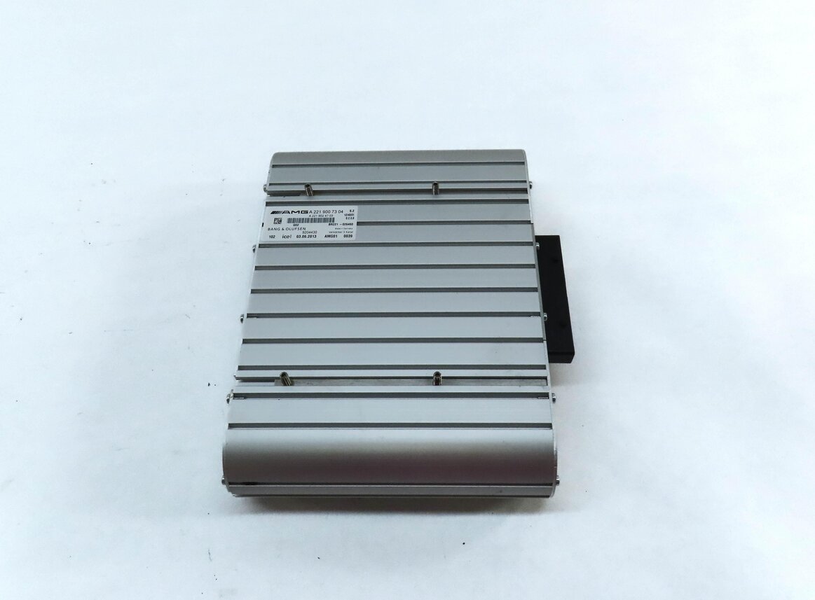 Thumbnail 4: 14-19 E GL ML SL CLS SLS (W212 W166 X166 W218) BANG & OLUFSEN AMG ICE AMPLIFIER