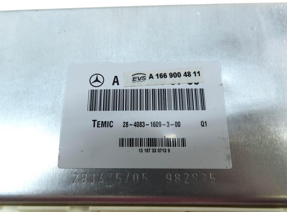 Thumbnail 4: 13-15 MERCEDES GL ML CLASS (W166 X166) AIRMATIC AIR SUSPENSION CONTROL MODULE