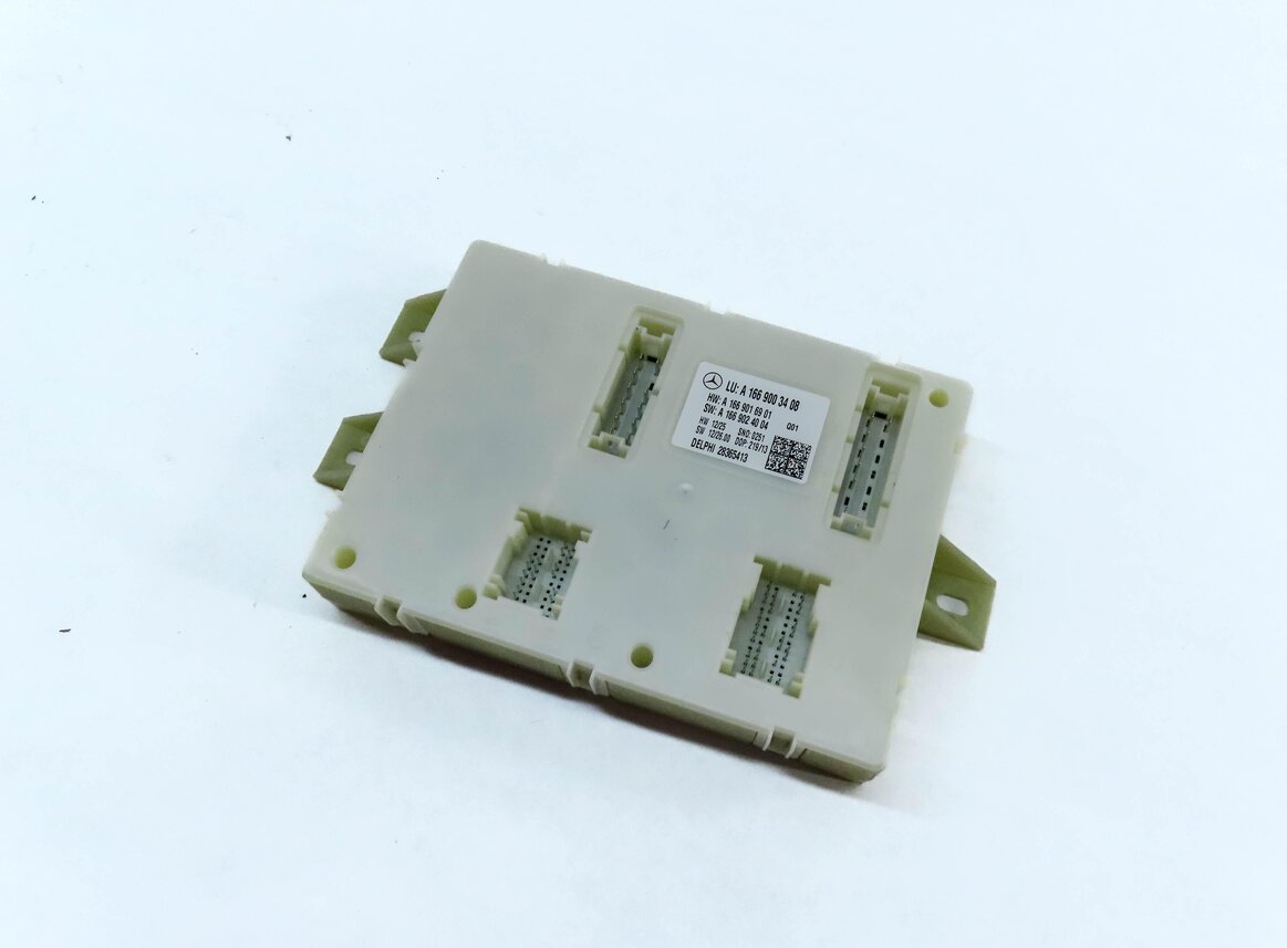2014 MERCEDES GL550 X166 REAR SIGNAL ACQUISITION MODULE SAM 1669016901
