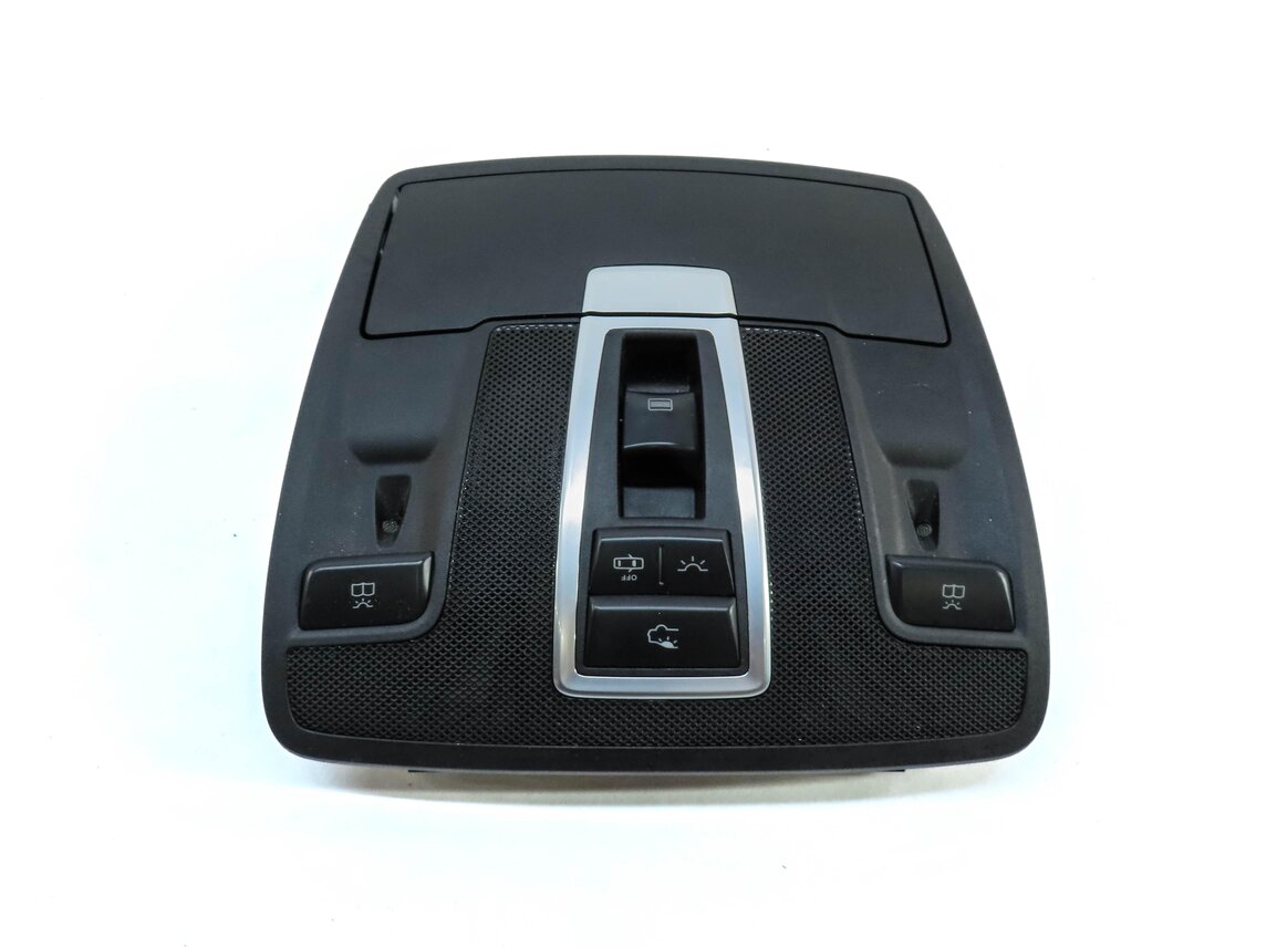 Thumbnail 4: 2014 MERCEDES GL550 (X166) FRONT CENTER DOME LIGHT MAP READING LAMP (BLACK)