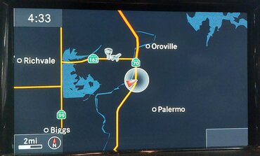 12-16 MERCEDES C GL ML SLK (W204 W166 W172 X166) GPS NAVIGATION DISPLAY SCREEN
