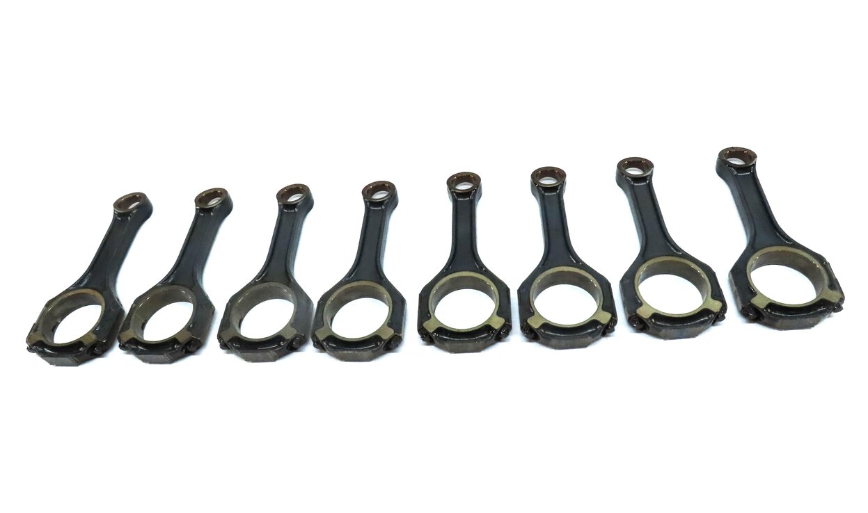 Thumbnail 2: 2014 MERCEDES GL550 (X166) 4.6L TURBO M278 ENGINE PISTON CONNECTING ROD SET 8