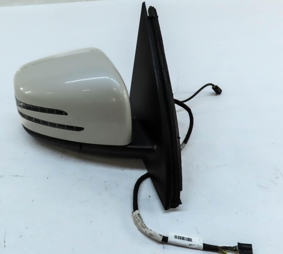 Thumbnail 9: 13-16 MERCEDES GL-CLASS (X166) RIGHT HEATED AUTODIM CAMERA DOOR MIRROR (WHITE)