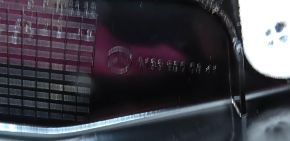 Thumbnail 8: 2014 MERCEDES GL550 X166 REAR HATCH TRUNK SCUFF PLATE SILL TRIM PANEL 1666900341