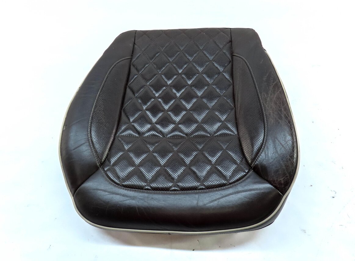 Thumbnail 2: 14 GL550 X166 FRONT LEFT LOWER HEATED VENTED MASSAGE SEAT CUSHION DESIGNO BROWN