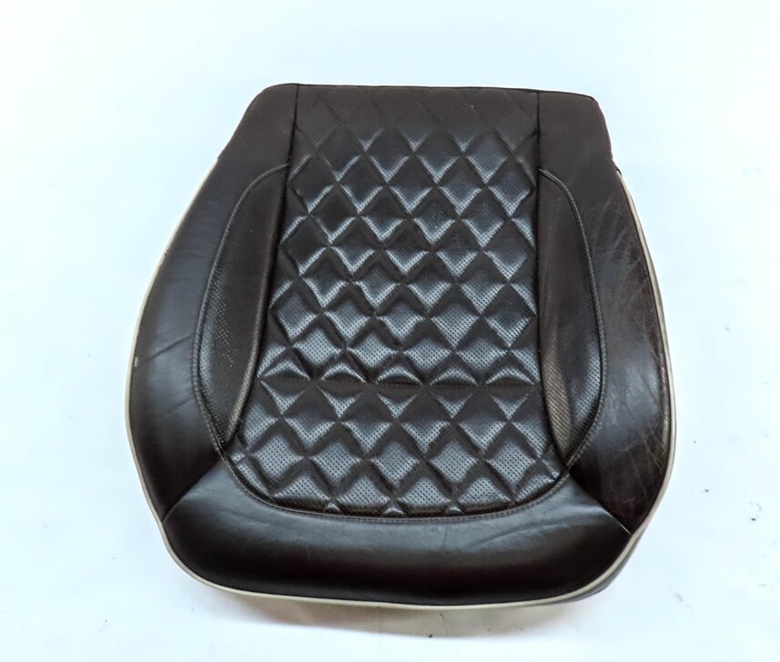 Thumbnail 4: 14 GL550 X166 FRONT LEFT LOWER HEATED VENTED MASSAGE SEAT CUSHION DESIGNO BROWN