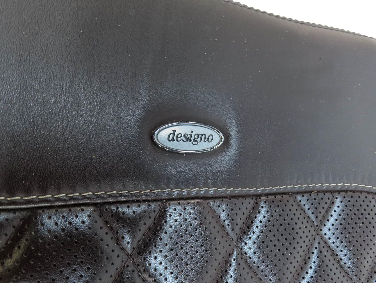 Thumbnail 5: 14 GL550 X166 FRONT LEFT UPPER HEATED VENTED MASSAGE SEAT CUSHION DESIGNO BROWN