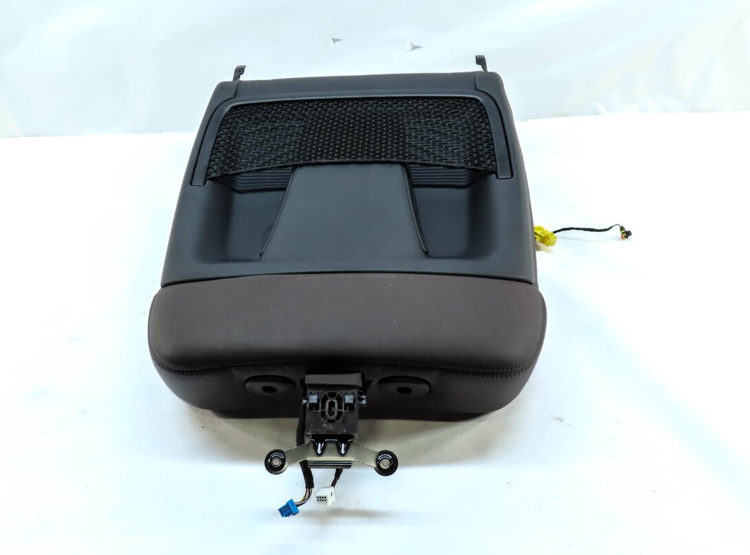 Thumbnail 8: 14 GL550 X166 FRONT LEFT UPPER HEATED VENTED MASSAGE SEAT CUSHION DESIGNO BROWN