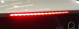 Thumbnail 2: 2013-2019 MERCEDES GL350 GL450 GL550 GLS (W166 X166) REAR SPOILER WING (WHITE)