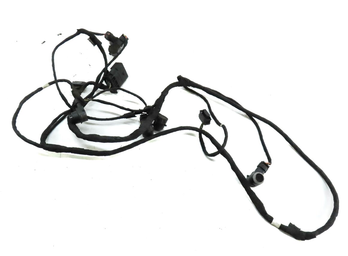 2014 MERCEDES GL550 (X166) FRONT PARK ASSIST PDC SENSOR SET6 (WHITE) & HARNESS