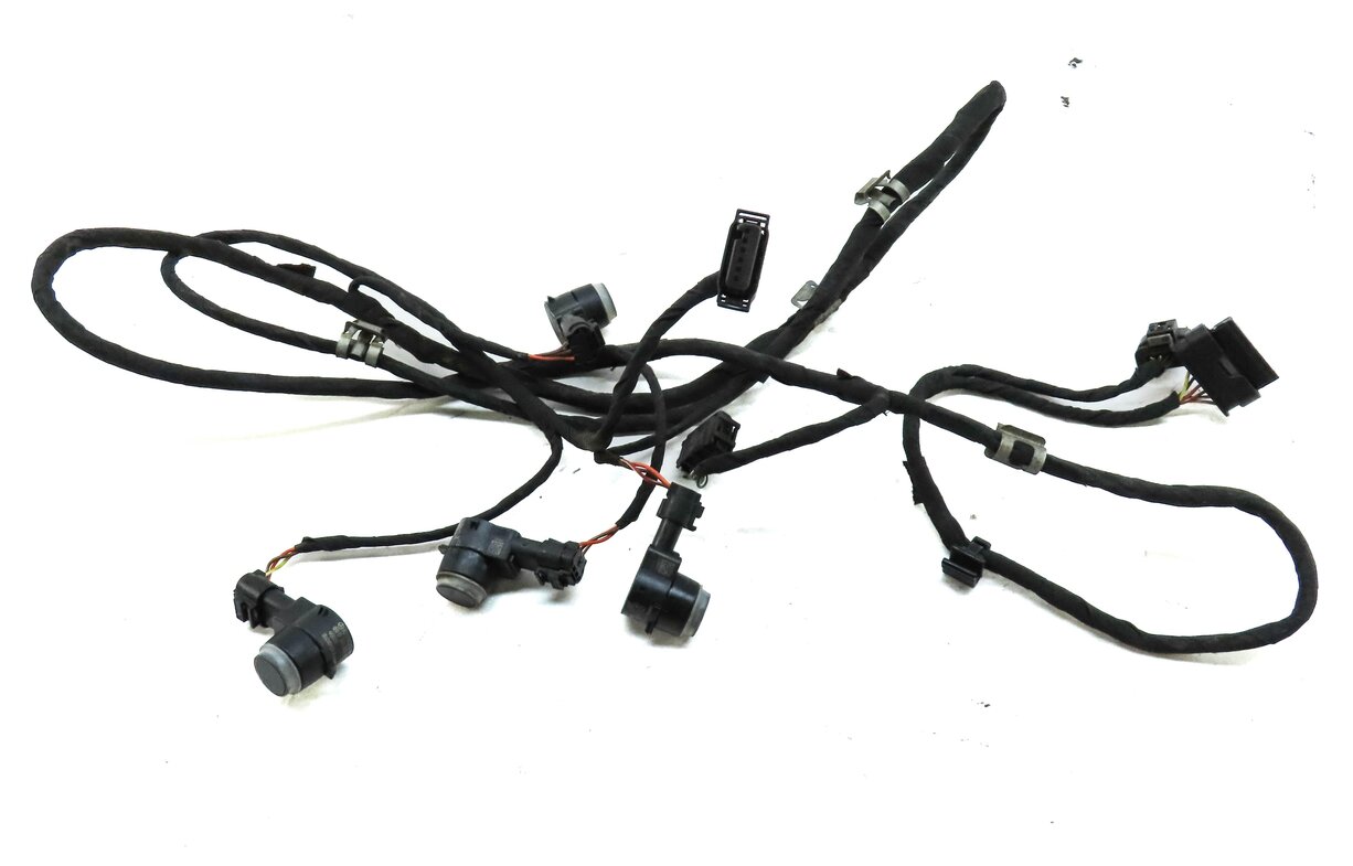 Thumbnail 2: 2014 MERCEDES GL550 (X166) FRONT PARK ASSIST PDC SENSOR SET4 (BLACK) w/ HARNESS