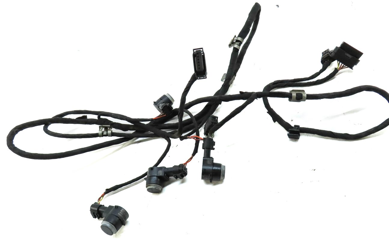 Thumbnail 3: 2014 MERCEDES GL550 (X166) FRONT PARK ASSIST PDC SENSOR SET4 (BLACK) w/ HARNESS