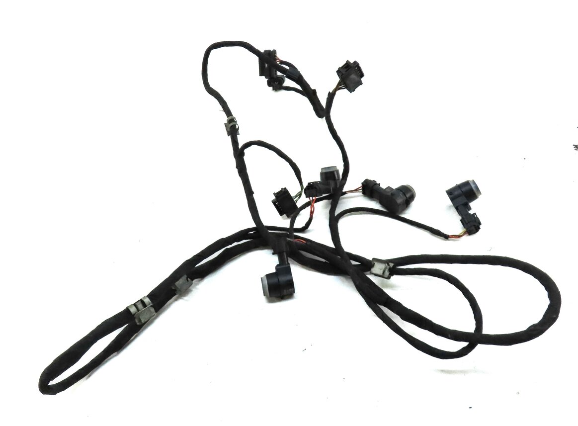 Thumbnail 4: 2014 MERCEDES GL550 (X166) FRONT PARK ASSIST PDC SENSOR SET4 (BLACK) w/ HARNESS