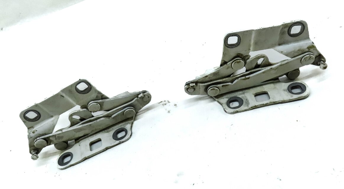 Thumbnail 3: 2012-2019 MERCEDES GL ML CLASS (W166 X166) FRONT HOOD HINGE SET (DIAMOND WHITE)