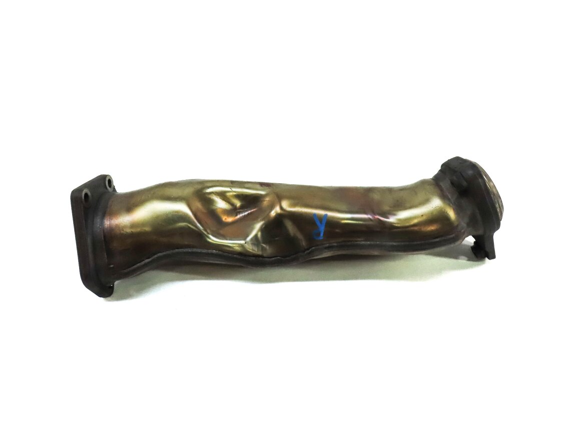 Thumbnail 4: 2014 MERCEDES GL550 X166 4.6L TURBO M278 ENGINE RIGHT TURBOCHARGER EXHAUST PIPE