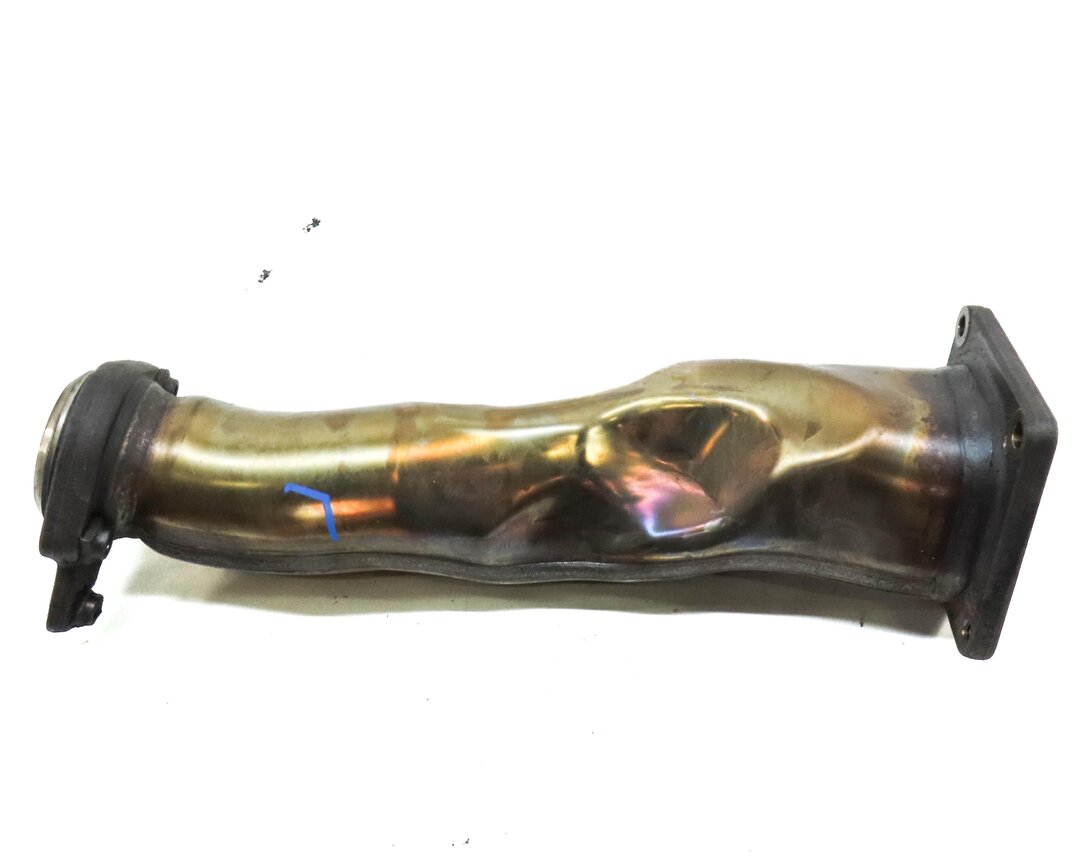 Thumbnail 6: 2014 MERCEDES GL550 (X166) 4.6L TURBO M278 ENGINE LEFT TURBOCHARGER EXHAUST PIPE