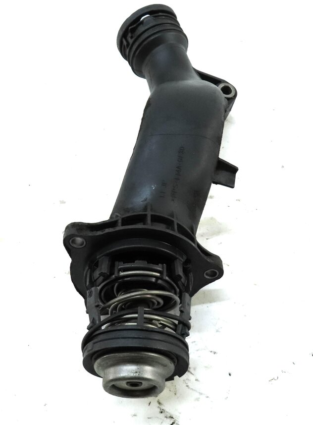 Thumbnail 2: 2014 MERCEDES GL550 X166 4.6L TURBO M278 ENGINE THERMOSTAT HOUSING COOLANT PIPE
