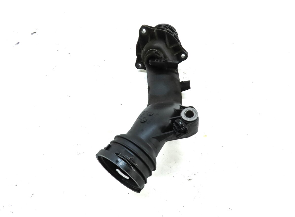 Thumbnail 5: 2014 MERCEDES GL550 X166 4.6L TURBO M278 ENGINE THERMOSTAT HOUSING COOLANT PIPE