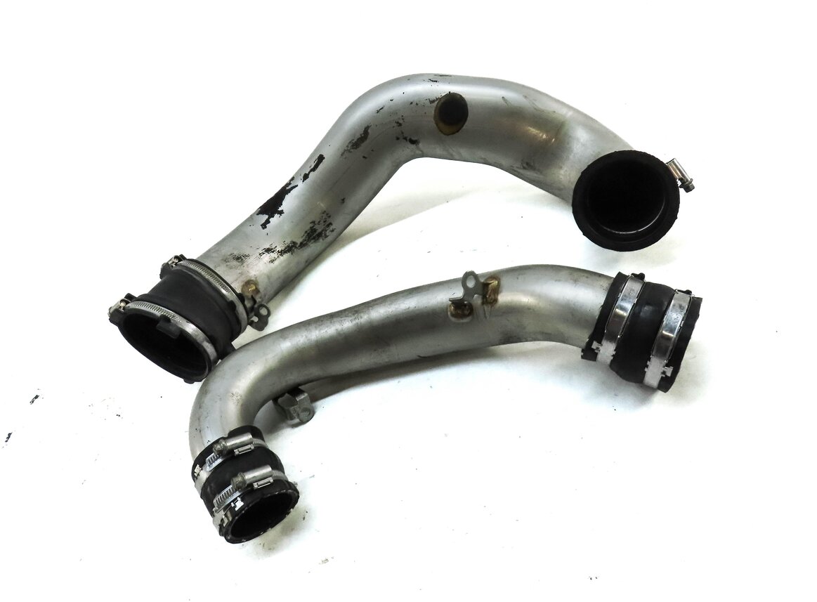 Thumbnail 3: 2014 MERCEDES GL550 (X166) 4.6L TURBO M278 ENGINE LEFT AIR INTAKE PIPE SET 2