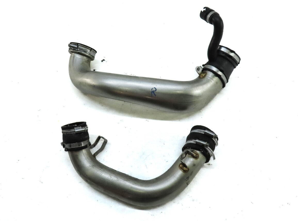 Thumbnail 6: 2014 MERCEDES GL550 (X166) 4.6L TURBO M278 ENGINE RIGHT AIR INTAKE PIPE SET 2