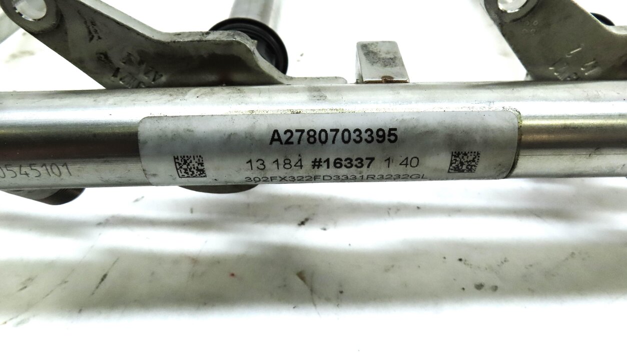 Thumbnail 13: 2014 MERCEDES GL550 (X166) 4.6L TURBO M278 ENGINE FUEL INJECTOR SET 8 w/ RAILS