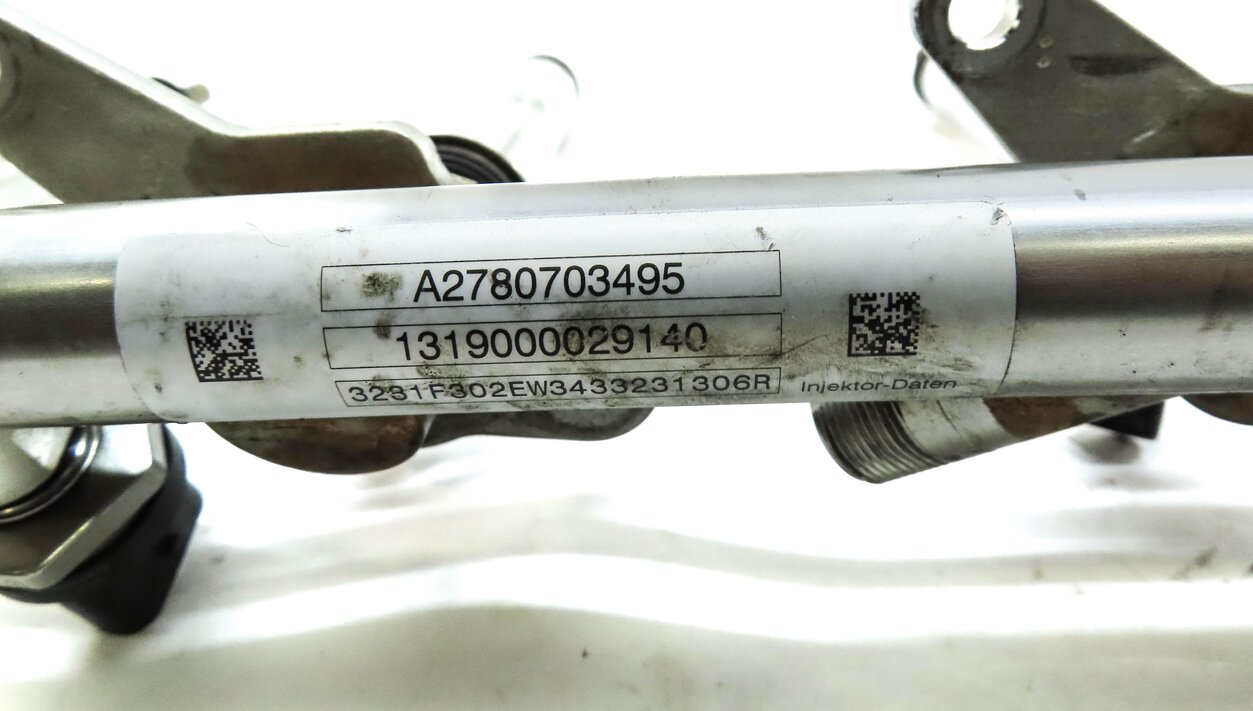 Thumbnail 8: 2014 MERCEDES GL550 (X166) 4.6L TURBO M278 ENGINE FUEL INJECTOR SET 8 w/ RAILS